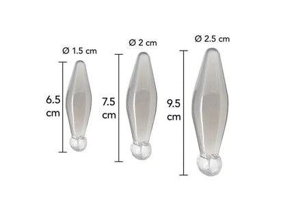 TOYJOY - ANAL PLAY FINGER RIMMER 3 STÜCK TRANSPARENT