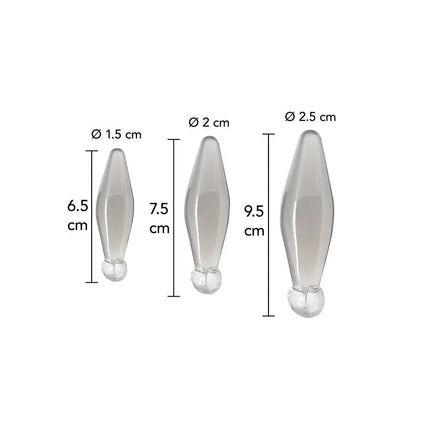 TOYJOY - ANAL PLAY FINGER RIMMER 3 STÜCK TRANSPARENT