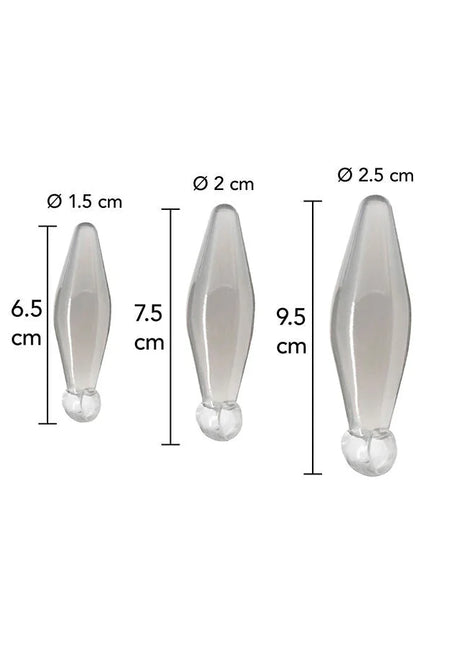 TOYJOY - ANAL PLAY FINGER RIMMER 3 STÜCK TRANSPARENT