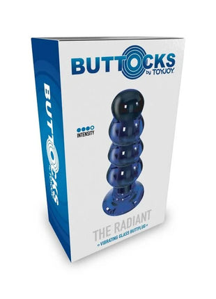 TOYJOY - BUTTOCKS DER STRAHLENDE GLAS-BUTTPLUG - Glas Analplug