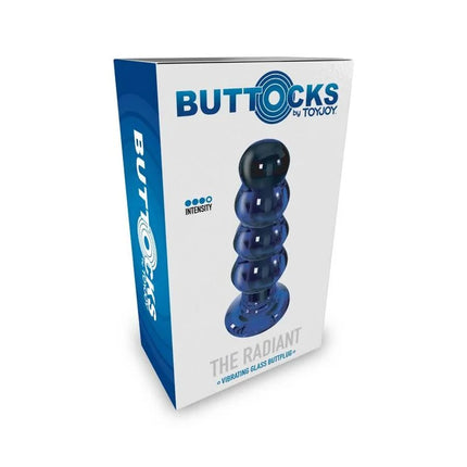 TOYJOY - BUTTOCKS DER STRAHLENDE GLAS-BUTTPLUG - Glas Analplug