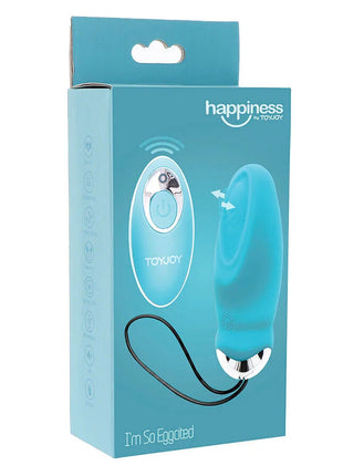 TOYJOY - HAPPINESS IM SO EGGCITED VIBRATOR FERNBEDIENUNG BLAU