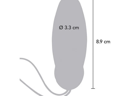 TOYJOY - HAPPINESS IM SO EGGCITED VIBRATOR FERNBEDIENUNG BLAU