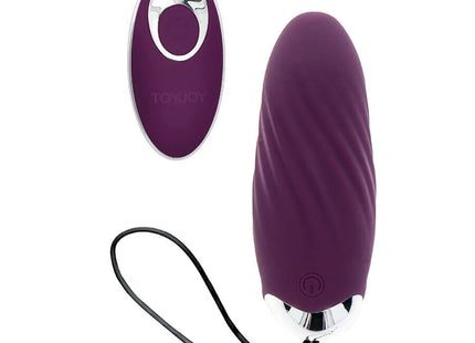 TOYJOY - HAPPINESS KNOCK KNOCK EGGSTAVAGANT VIBRATOR FERNBEDIENUNG LILA