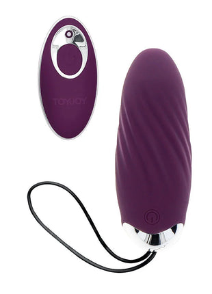 TOYJOY - HAPPINESS KNOCK KNOCK EGGSTAVAGANT VIBRATOR FERNBEDIENUNG LILA
