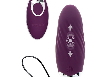 TOYJOY - HAPPINESS KNOCK KNOCK EGGSTAVAGANT VIBRATOR FERNBEDIENUNG LILA