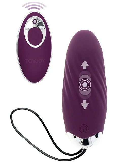TOYJOY - HAPPINESS KNOCK KNOCK EGGSTAVAGANT VIBRATOR FERNBEDIENUNG LILA