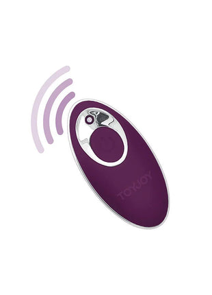 TOYJOY - HAPPINESS KNOCK KNOCK EGGSTAVAGANT VIBRATOR FERNBEDIENUNG LILA
