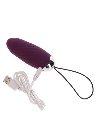 TOYJOY - HAPPINESS KNOCK KNOCK EGGSTAVAGANT VIBRATOR FERNBEDIENUNG LILA