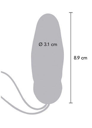 TOYJOY - HAPPINESS MY ORGASM EGGSPLODE LILA VIBRATOR MIT FERNBEDIENUNG