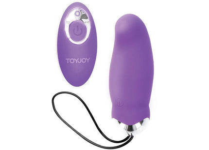 TOYJOY - HAPPINESS MY ORGASM EGGSPLODE LILA VIBRATOR MIT FERNBEDIENUNG