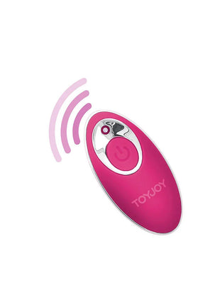 TOYJOY - HAPPINESS SUNN SIDE UP AND DOWN FUCHSIA VIBRATOR FERNBEDIENUNG