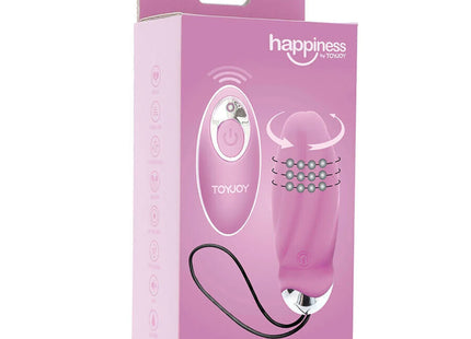 TOYJOY - HAPPINESS YOU CRACK ME UP ROSA VIBRATOR MIT FERNBEDIENUNG