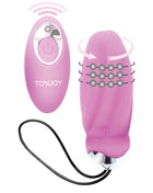 TOYJOY - HAPPINESS YOU CRACK ME UP ROSA VIBRATOR MIT FERNBEDIENUNG