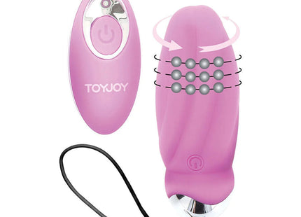 TOYJOY - HAPPINESS YOU CRACK ME UP ROSA VIBRATOR MIT FERNBEDIENUNG