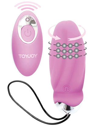 TOYJOY - HAPPINESS YOU CRACK ME UP ROSA VIBRATOR MIT FERNBEDIENUNG