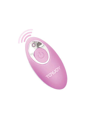 TOYJOY - HAPPINESS YOU CRACK ME UP ROSA VIBRATOR MIT FERNBEDIENUNG