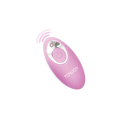 TOYJOY - HAPPINESS YOU CRACK ME UP ROSA VIBRATOR MIT FERNBEDIENUNG