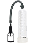 TOYJOY - LEISTUNGSSTARKE MASSAGEPUMPE MIT TRANSPARENTER HÜLLE