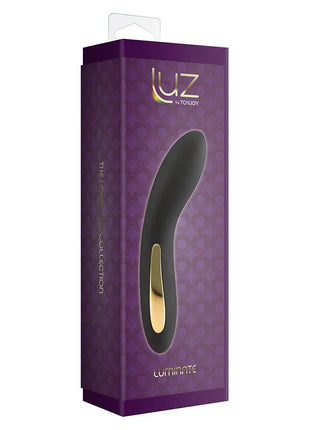TOYJOY - SCHWARZER VIBRATOR MIT LEUCHTENDEM LICHT