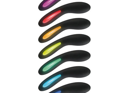 TOYJOY - SCHWARZER VIBRATOR MIT LEUCHTENDEM LICHT