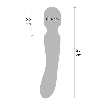 TOYJOY - ZENITH LICHT-MASSAGER-STAB SCHWARZ