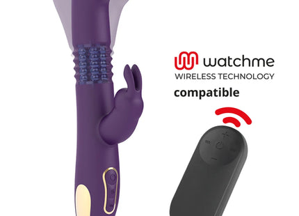 TREASURE - BASTIAN RABBIT UP & DOWN ROTATOR & VIBRATOR KOMPATIBEL MIT WATCHME WIRELESS TECHNOLOGY