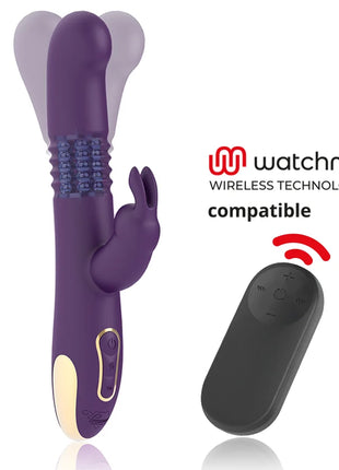 TREASURE - BASTIAN RABBIT UP & DOWN ROTATOR & VIBRATOR KOMPATIBEL MIT WATCHME WIRELESS TECHNOLOGY