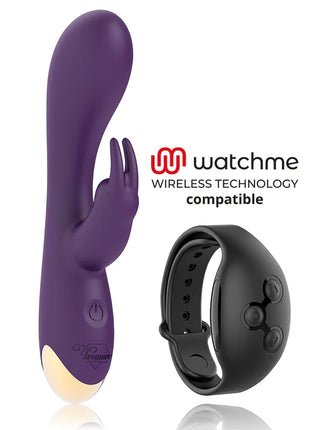 TREASURE - LAURENCE RABBIT VIBRATOR WATCHME WIRELESS-TECHNOLOGIE KOMPATIBEL