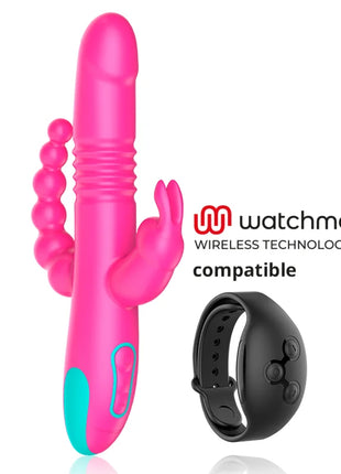 Triple Lust: Intensiv Vibrieren mit Watchme-Technologie - HI-TECH Vibrator