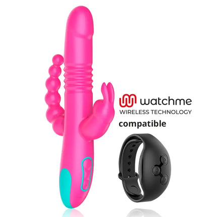 Triple Lust: Intensiv Vibrieren mit Watchme-Technologie - HI-TECH Vibrator