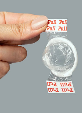 UNIQ - PULL LATEXFREIE KONDOME MIT STREIFEN 3 EINHEITEN - Kondome