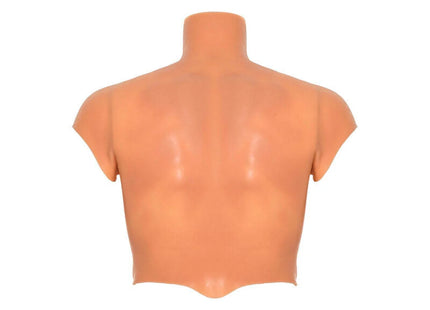 VERBORGENE BEDÜRFNIS - ALTER EGO SILIKON-MÄNNERTORSO-SHIRT MIT ABS-FLEISCH