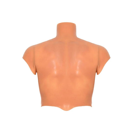 VERBORGENE BEDÜRFNIS - ALTER EGO SILIKON-MÄNNERTORSO-SHIRT MIT ABS-FLEISCH