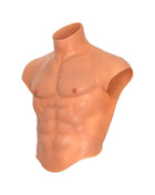 VERBORGENE BEDÜRFNIS - ALTER EGO SILIKON-MÄNNERTORSO-SHIRT MIT ABS-FLEISCH