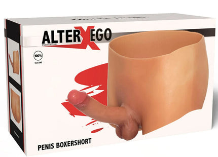 VERBORGENE BEGIERDE – ALTER EGO BOXERSHOT MIT 18 CM PENIS GRÖSSE L