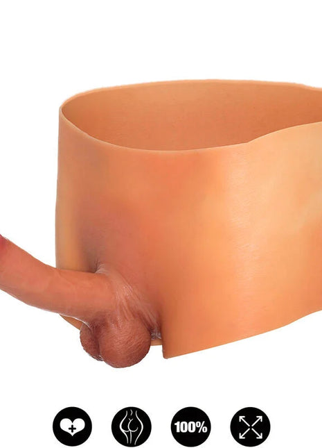 VERBORGENE BEGIERDE – ALTER EGO BOXERSHOT MIT 18 CM PENIS GRÖSSE L