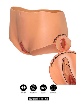 VERBORGENE BEGIERDE - ALTER EGO OFFENE VAGINA & ANUS SHORT MITTELGROSSER TAILLE FLEISCH