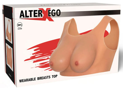 VERBORGENES VERLANGEN - ALTER EGO TRAGBARER BRUSTOP D-KÖRPER FLEISCH