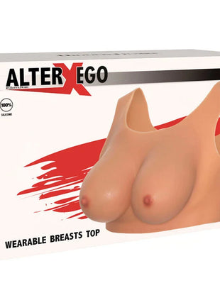 VERBORGENES VERLANGEN - ALTER EGO TRAGBARER BRUSTOP E-KÖRPER FLEISCH