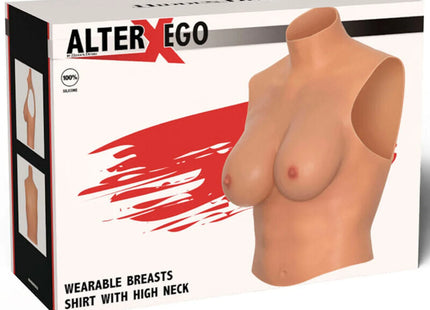 VERBORGENES VERLANGEN - ALTER EGO TRAGBARES BRUSTSHIRT E-KÖRPERFLEISCH