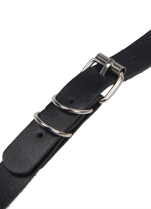 Verführerisches Leder-Harness: Einheitsgröße pure Eleganz - Harness