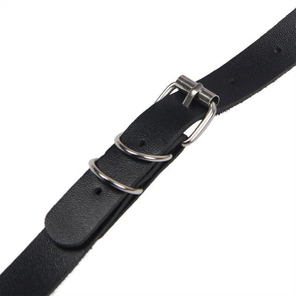 Verführerisches Leder-Harness: Einheitsgröße pure Eleganz - Harness