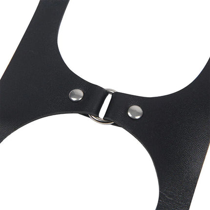 Verführerisches Leder-Harness: Einheitsgröße pure Eleganz - Harness