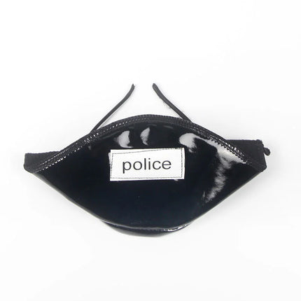 Verführerisches Schwarzes Polizei-Dessous mit Spitze - SUBBLIME - Kostüme