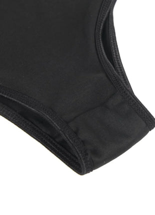 Verführerisches Set: Transparenz-BH & Streifen-Slip - BH & Slip
