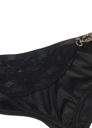 Verführerisches Spitzen-Dessous: Eleganz in Schwarz - Sexy Dessous-Set