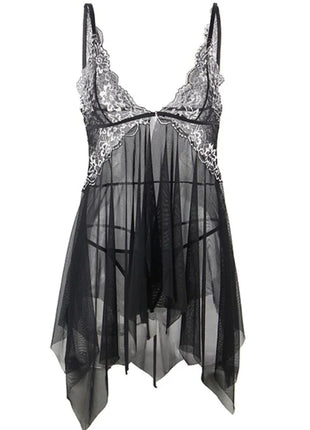Verführerisches SUBBLIME Babydoll mit Tüll und Spitze - Sinnliche Eleganz - Babydoll
