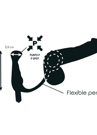 VIBRATOR PROST TICO - 10 CM - Analplug