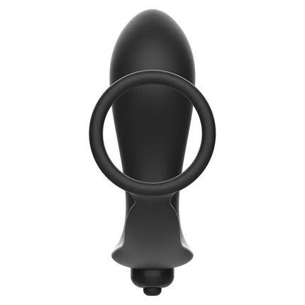 VIBRATORISCHER ANALPLUG MIT PENISRING - Analplug